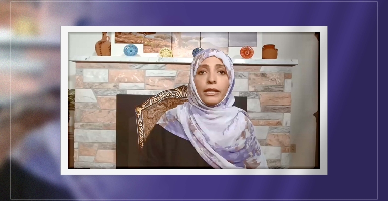 Tawakkol Karman speaks at Reykjavik Global Forum - Women Leaders